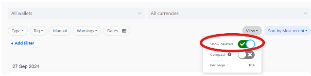 Koinly duplicate transactions after API and CSV imports: how to check the overlap