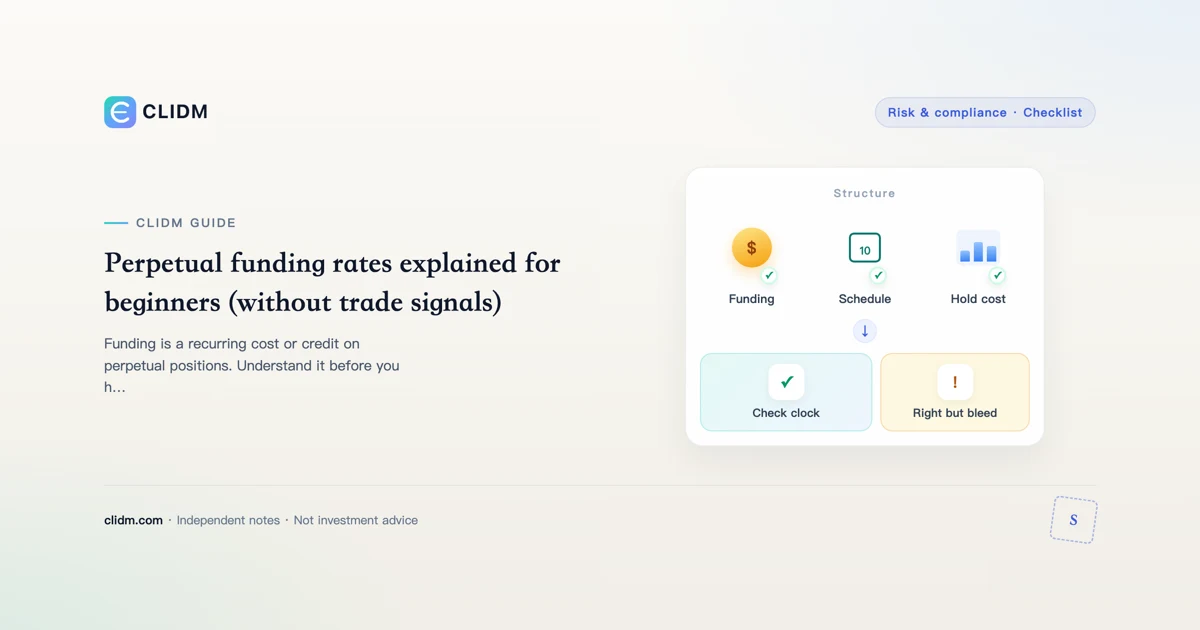 Perpetual funding rates explained for beginners (without trade signals)
