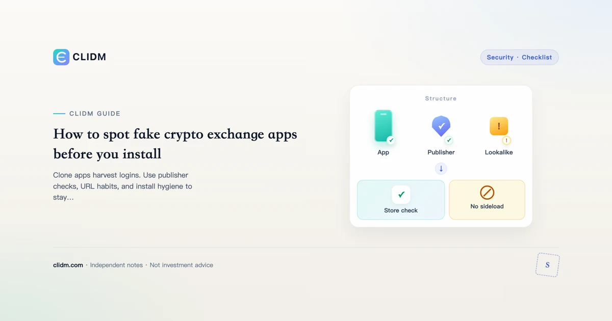 How to spot fake crypto exchange apps before you install